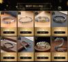HX Silver Men's Ring Retro Square Round Pangu Trend Personality Domineering Handmade Ring Jewelry Accessories
