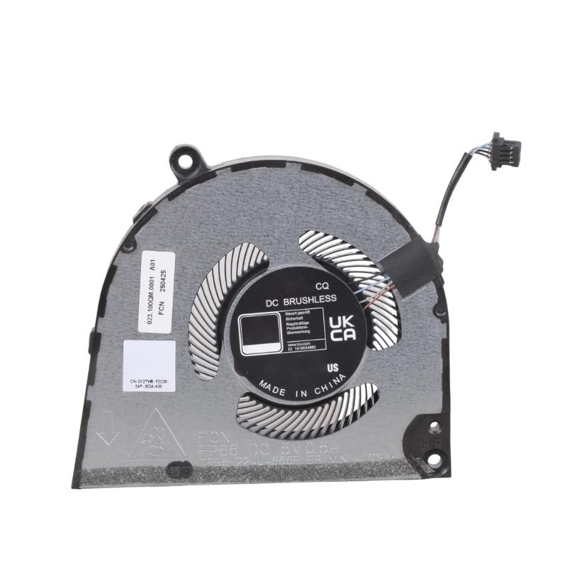 Replacement CPU GPU Cooling Fan Notebook Coolers Metal Heat Dispersion Fan for 7620 ON49HW Laptop Notebook Accessories