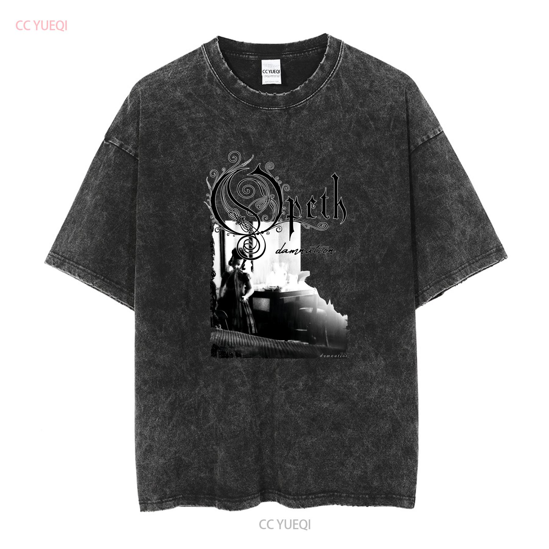 Opeth Damnation Park T-Shirt Baumwolle Herren alle Größen S 5XL 18 Farben Band Poster Albumcover lang- oder kurzärmelig Vintage XL