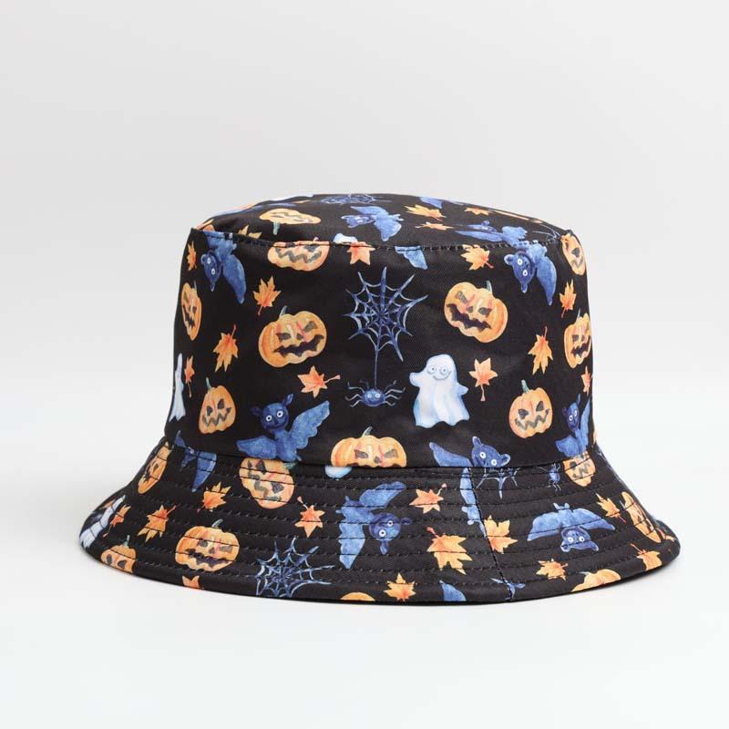 Spring and Autumn Hat Women's Bucket Hat Double-sided Outdoor Sunscreen Sun Hat Men's Basin Hat