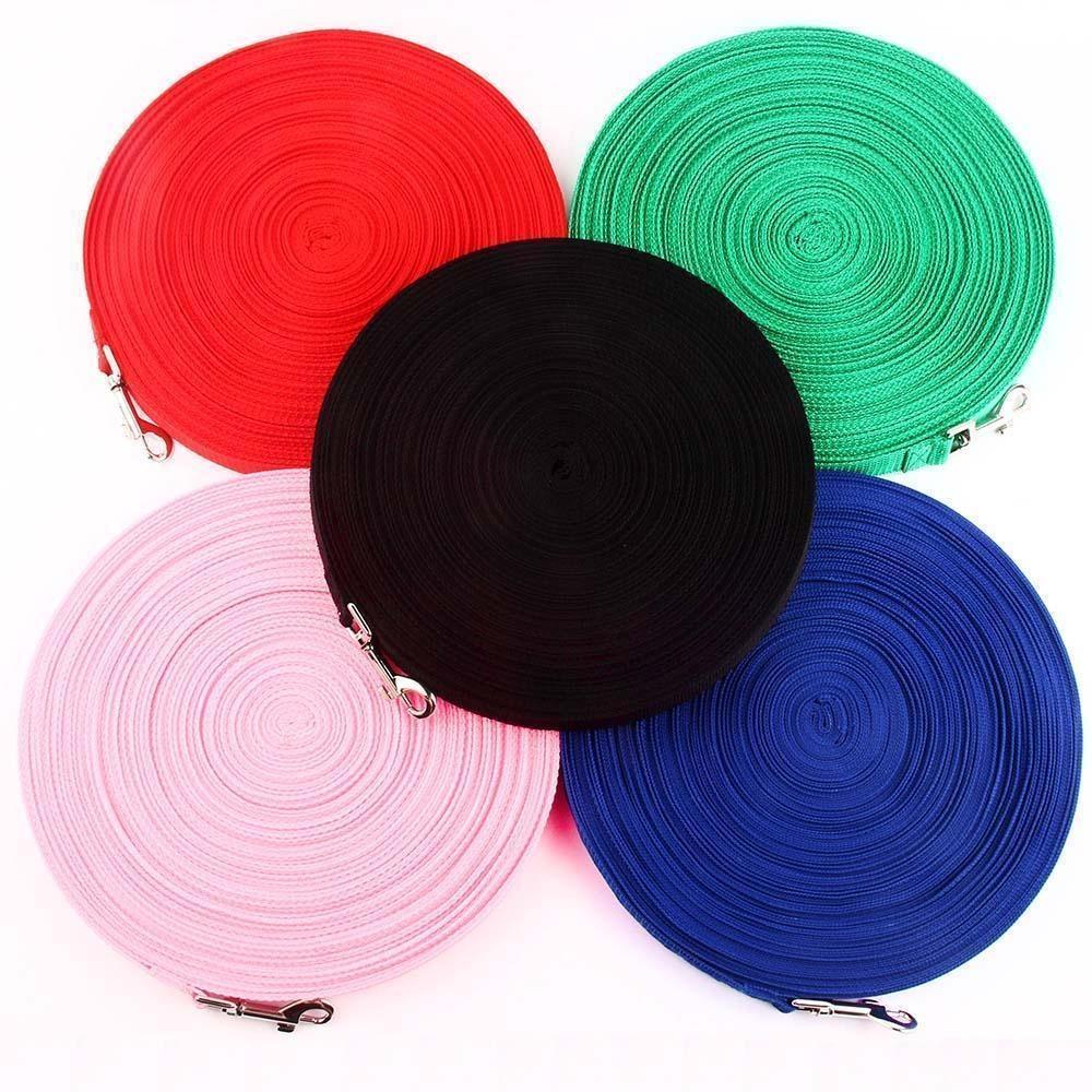 1,5/3/6/15m Hund Valp Bånd Lisse Lydighet Nylon Trening Innkalling Tau