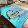 Karol G Bichota Blanket Personalized Warm Plush Cozy Home Girl Throw Blanket for Beding Comfortable Couch Lightweight Blanket