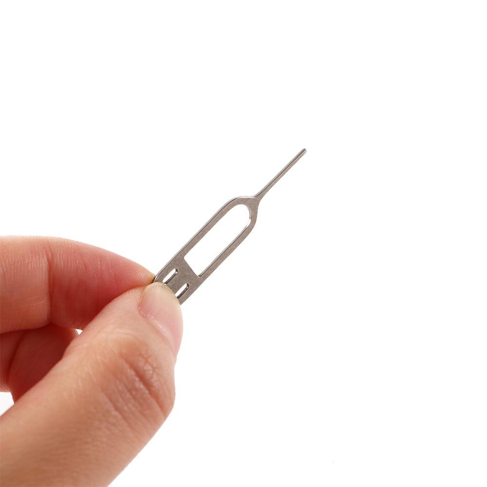 Card Needle Phone Key Tool Removal Card Pin with Case Pin Holder Eject Pin Sim Card Tray Ejector