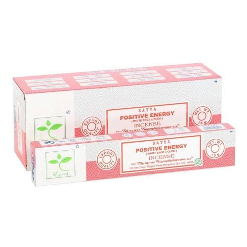 Satya Positive Energy Earth Incense Sticks (Pack of 6)