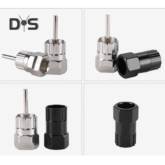 Bicycle Flywheels Remover Bike Freewheel Disassembly Tool Road Mountain Bike Repair Tool for Removing And Installing Flywheels