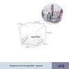 Stackable Transparent Acrylic Storage Box for Kitchen, Snacks, and Cosmetics