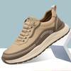Luxury fashion Men's Sneakers Versatile non slip trendy shoes Outdoor wear-resistant hiking shoes Middle elderly walking shoe
