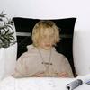 Rapper NNettspend Cushion Cover Eco Linen Pillow Case  DoubleSided Print Breathable  Durable Hidden Zipper Home Decor Gift