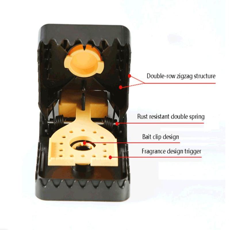 Upgraded Large Mouse Rat Traps Safety High Sensitive Snap Big Plastic Mouse Trap Rodent Catcher