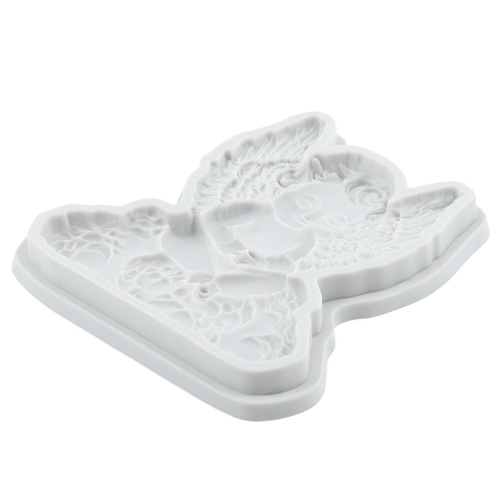 Angel Baby Silicone Molds Doll Fondant Mold Cake Decorating Tools Cupcake Topper Chocolate Candy Craft Gum Paste Polymer Clay