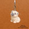 Flocked Puppy for Women Girl Mobile Phone Lanyard Dog Lovers Bag Charms Tremdy Key Chains Couple Friend Kids Gift Bag Charm