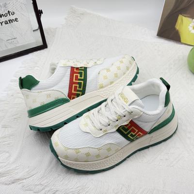 Retro boty Forrest Gump dámské 2025 léto nová móda všestranné trendy značkové špinavé boty sportovní ležérní tátovy boty s měkkou podrážkou