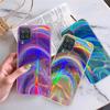 Glitter Aurora Laser Rainbow Case For Samsung Galaxy A02S A12 A32 A42 5G Soft TPU Back Cover For Galaxy A21S A51 A71 A01 A11 A31 A41 A 12 Phone Cases