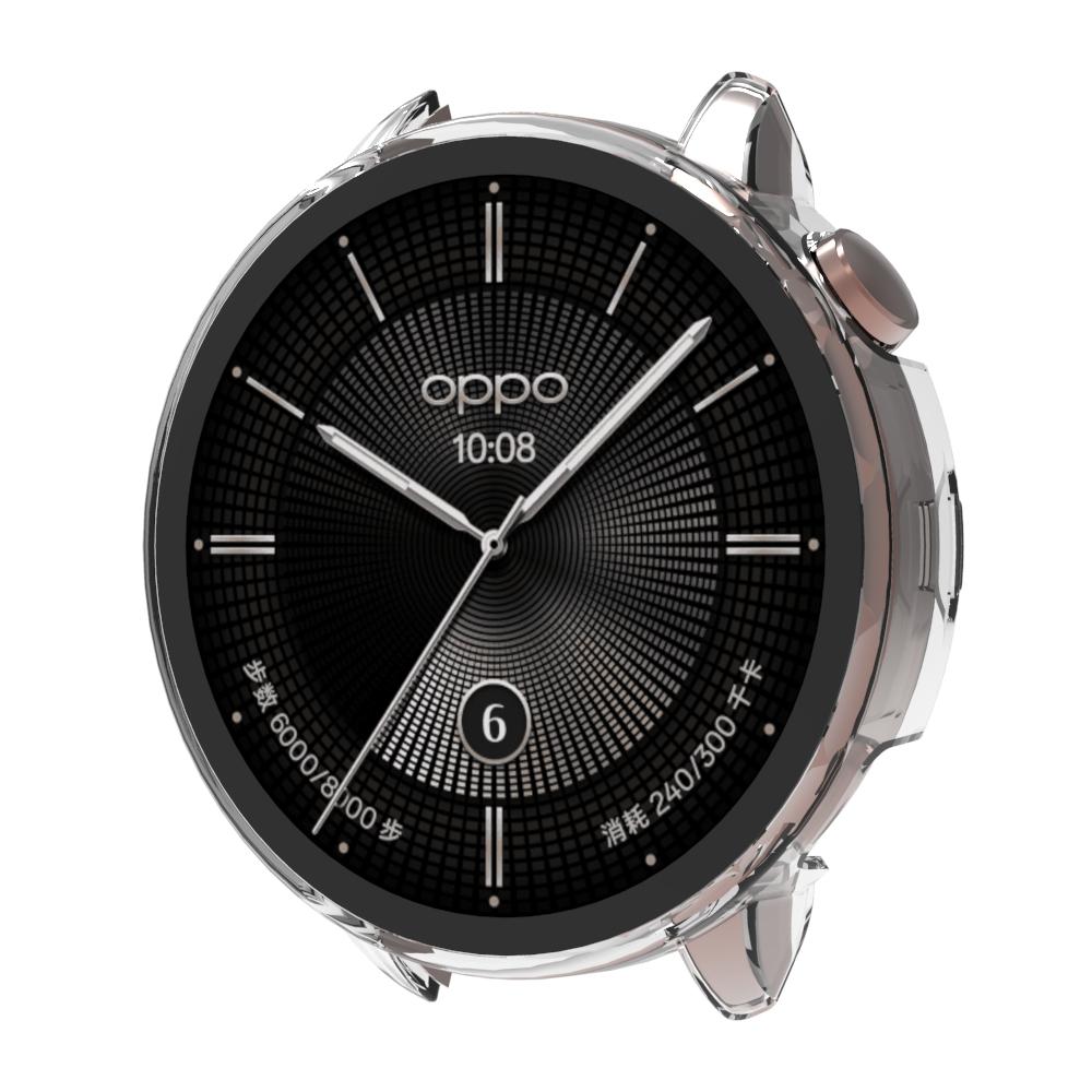 

For Oppo Watch X2 Mini Watch Case PC Frame with Glass Screen Film Transparent