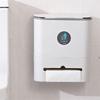 Wall Mounted Hanging Trash Bin with Sliding Lid Anti-odor Organization Box Accessory for Indoor Outdoor Traveling