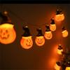 6-meter 40 Halloween Pumpkin String, Witch Hat Pumpkin Decorative String