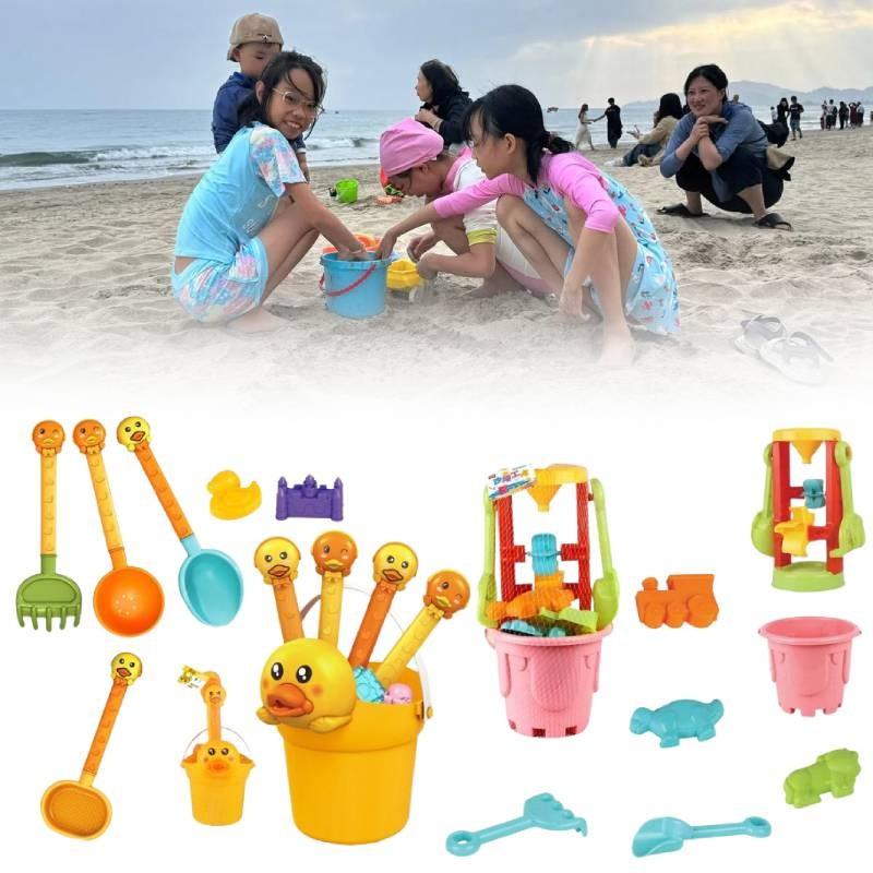Interactive Spade Bucket Sandcastle Tools Construction Outdoors Toys Creativity
