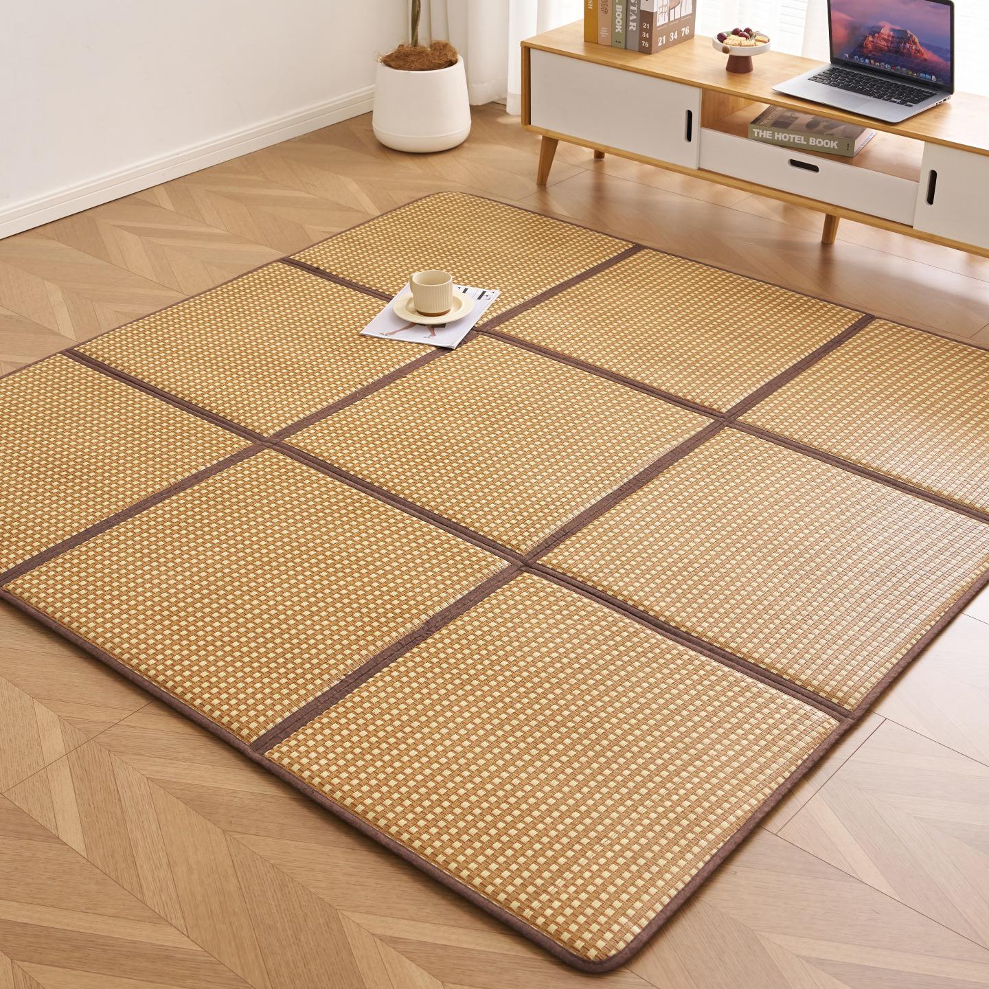 Salokāms rotangpalmas tatami grīdas paklājs -