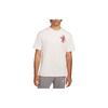 Letter Print Pullover Crew Neck Casual Short Sleeve T-Shirt Men Tops Phantom-White FN0806-030