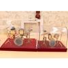 Mini Drum Set Model Display Ornaments Decoration Miniature Musical Instrument Set For Collection