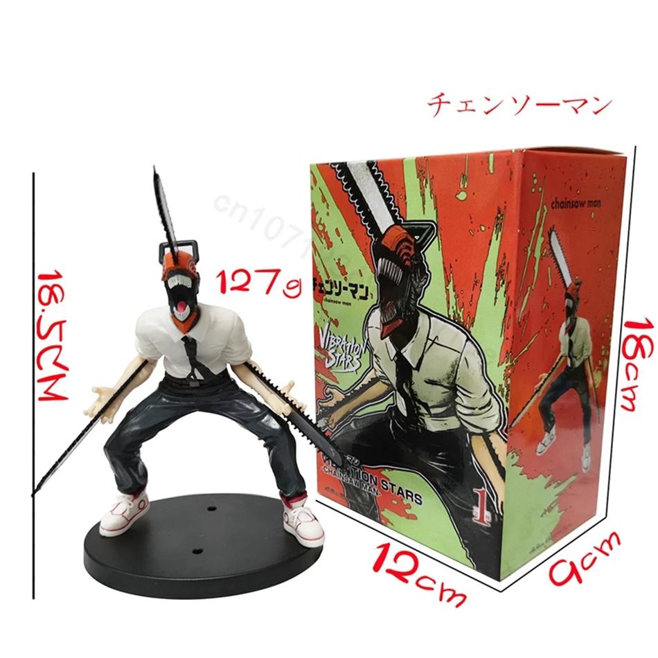 Anime Figure Power Denji 18cm Chainsaw Man Action Figure PVC Chainsaw Man Power Figurine PVC Adult Collection Model Doll Toy