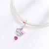 Warm 925 Silver I Love My Family The Best Parents Fit DIY Bracelet Necklace Family Gathering Souvenirs Holiday Gifts