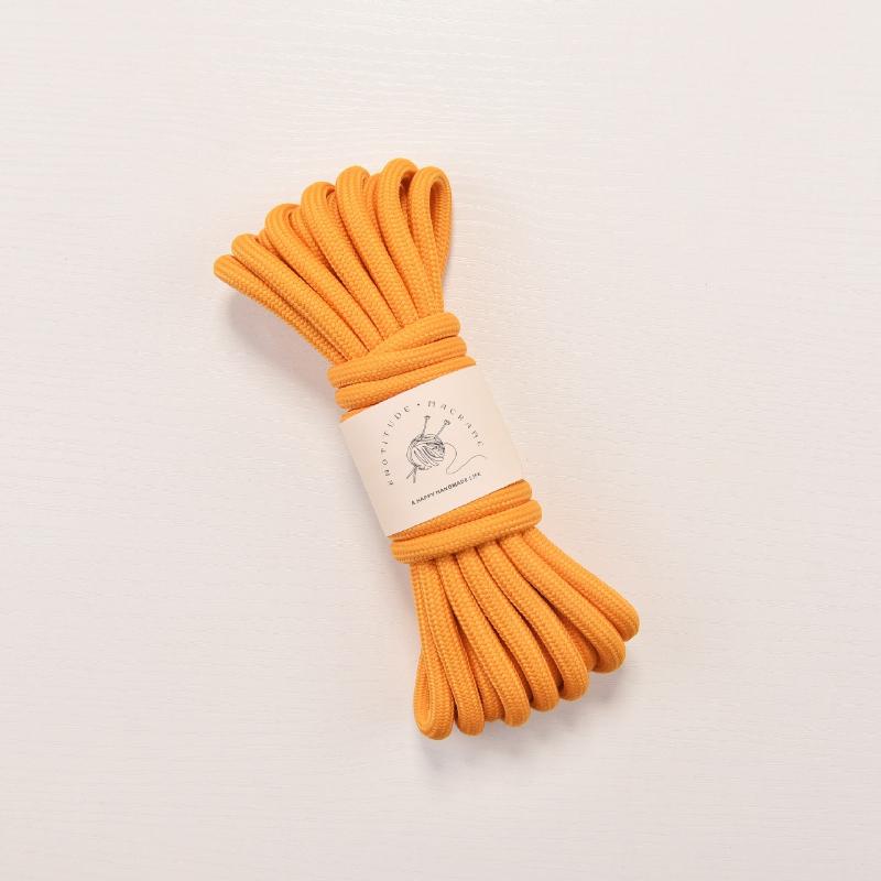 8mm Polyester Core Rope 5m Colorful Braided Cord for Pet Leash Making Rope Crochet Bag Strap Handmade Craft Clothing Accessories