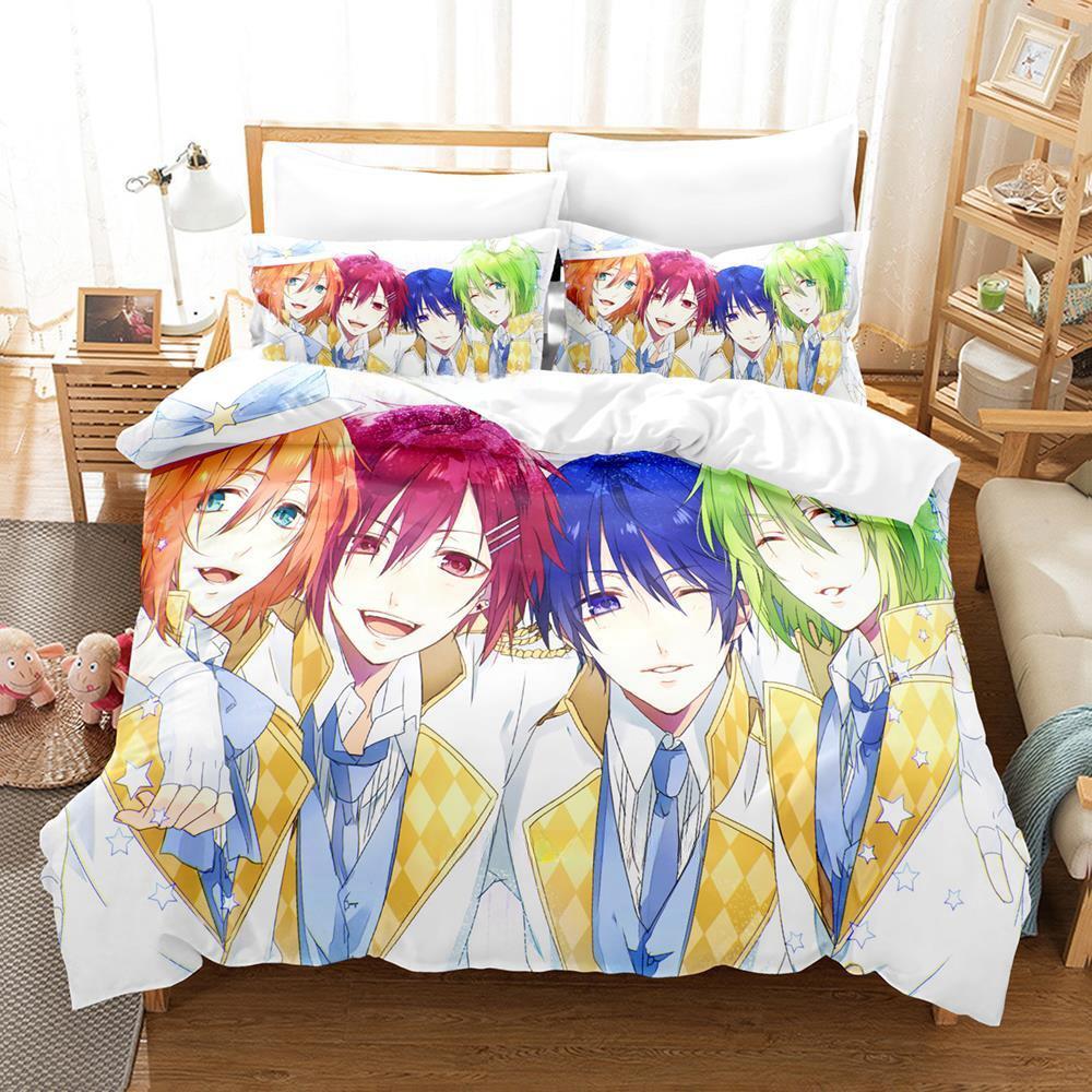 New 3d Print Anime Marginal #4 Bedding Set Boys Girls Twin Queen King Size Duvet Cover Pillowcase Bed boys Adult Home Textile