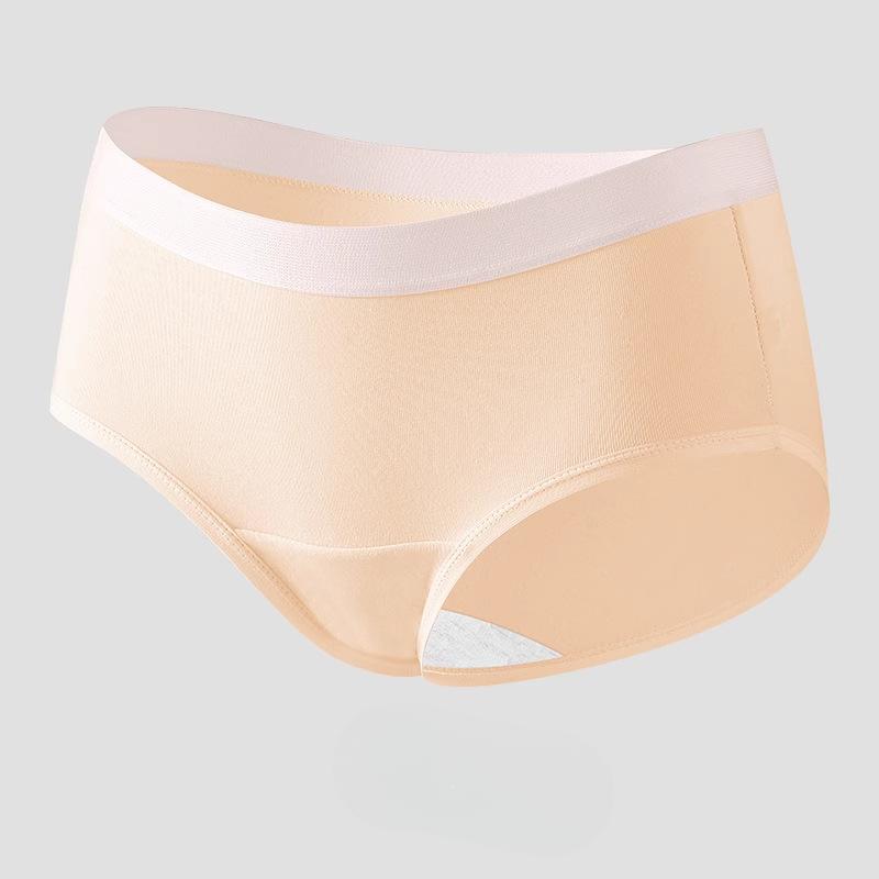 Minimally Contrasting Pure Cotton Panties with Antibacterial Waist and Elastic Buttocks Oversized Student Women’s Panties
