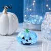 Calming Squeeze Toy Halloween Pumpkin Stress Relief Toy, Spooky Head Reduction Gadget Clear Glitter Sugar Ball, Party Favors Sensory Ball