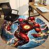 1pc Flash superhero Chair Carpet for Office Non-Slip, Indoor Non-Slip Washable Carpet, Non-Shedding Mat For Office yy251030085