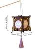 Traditional Retro Lantern DIY Handmade Mid Autumn Craft Wooden Lamp Kit  Night