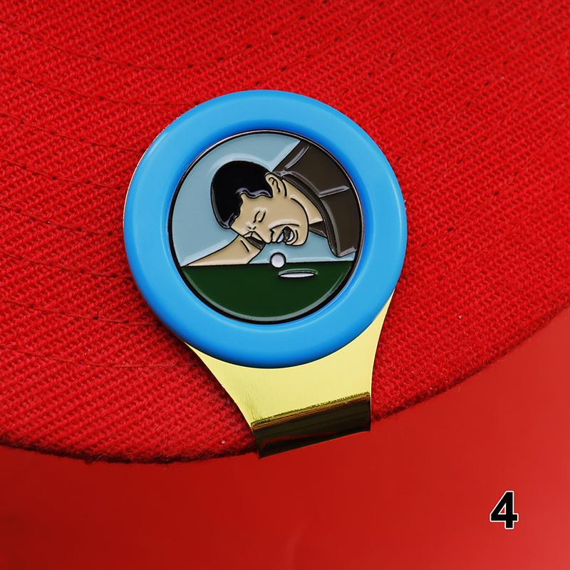 Golf Cap Clips Hat Clip Alloy Gift Jewelry Badges Trendy Golf Accessories Caps Clips Marker Gifts For Boys
