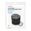 Charcoal Solution Mask Pack (25g) X 10ea Set – Pore Purifying, Sebum Control & Detoxifying Care