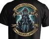 Never Underestimate An Old Man With A Motorcycle (Back Print) Biker T Shirt