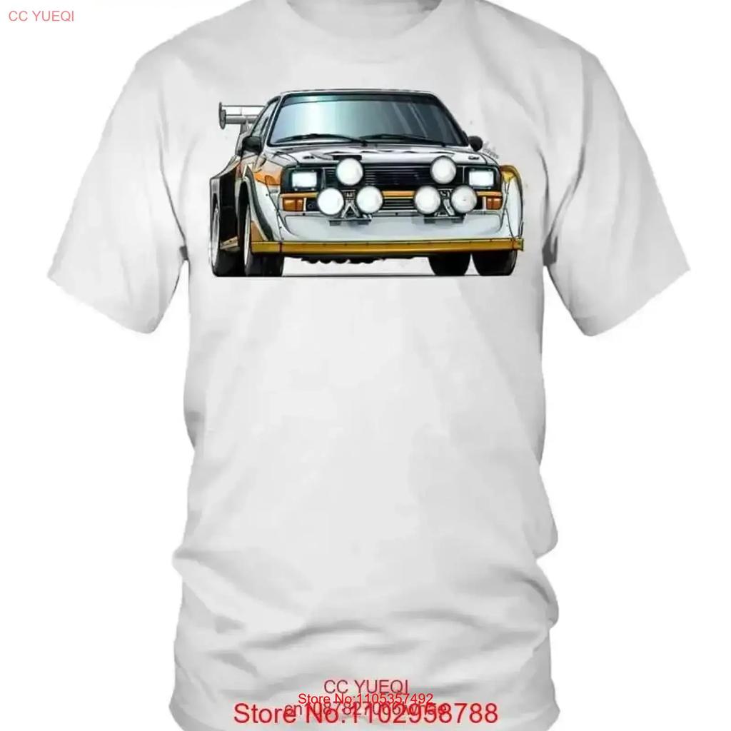 Sport Quattro S1 E2 Rally Group B Art Classic T Shirt Size S 5xl Vintage Top For Everyday Wear Designer Clothes