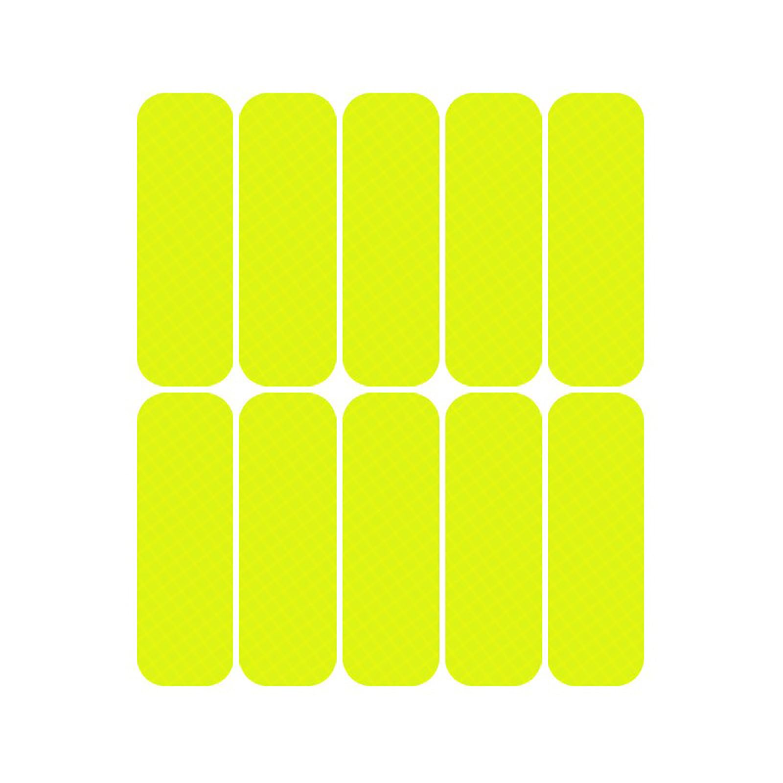 

Светоотражающие наклейки GOODCHI, Светоотражатель, Светоотражающая лента, 3,1 x 1,2 дюйма (8 x 3 см), зелёный