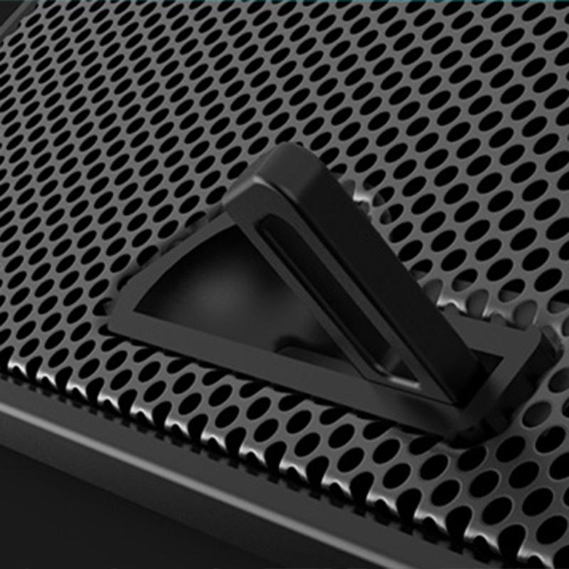 Laptop Cooling Pad Five Level Angle Adjustment Quick Cooling Low Noise Laptop Computer Radiator