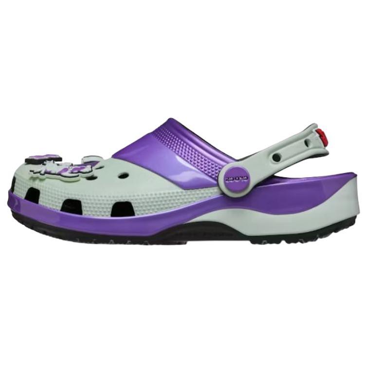 

Dragon Ball Z x Crocs Classic clog Удобные и стильные дырчатые туфли для мужчин и женщин бело-фиолетовые 36-37