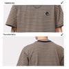 Men's Retro Striped Short Sleeve T-Shirt - 2025 Summer Collection