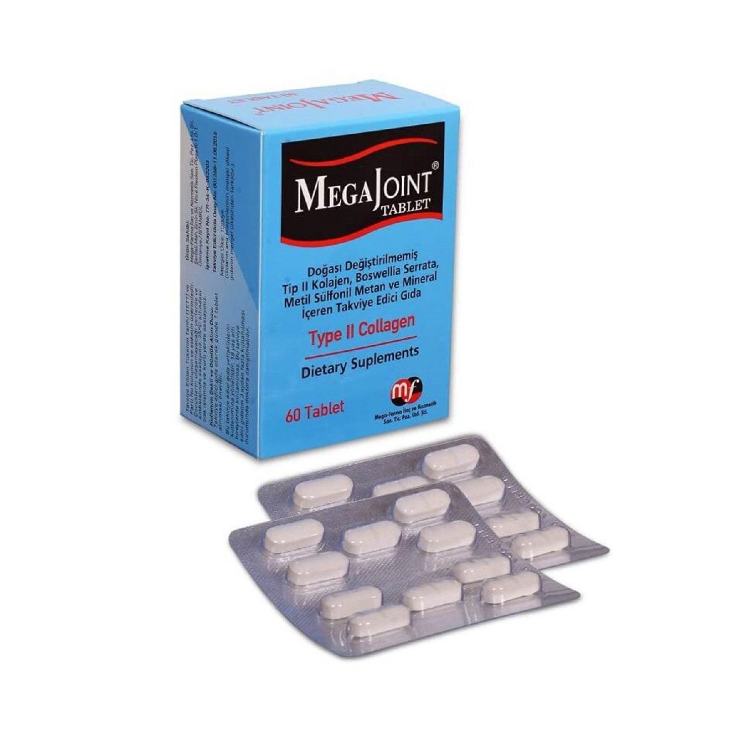 

Mega Joint Type Ii Collagen 60 Tablets
