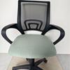 Velvet Spandex Office Chair Seat Covers Stretch Solid Color Armchair Seat Protector Removable Chair Dustproof Cover
