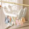 Socks and Underwear Multi-Clip Drying Rack for Dorms and Homes