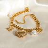 Star Smooth Love Pendant Bracelet Fashion Photos Heart Hand Chain  Hand Accessory