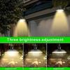 1pc Split Solar Pendant Lamp Outdoor Indoor IP65 Waterproof LED Light with Remote Control Camping Garden Courtyard Yard Lighting