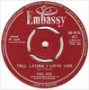 7inch Record PAUL RICH  Tell Laura I Love Her  Lorelei 45WB411 Embassy 1930 UK Pop Used
