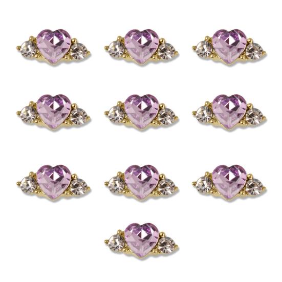 Stylish Nail Art Jewelry Shining Color Nail Tips Accessory Nails Beauty