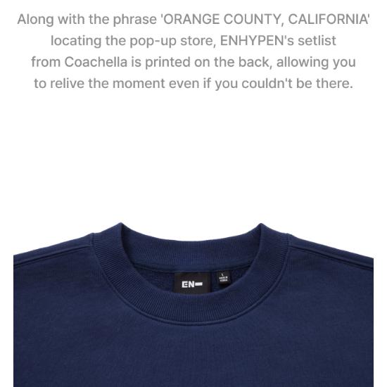 Pre-order ENHYPEN POP-UP In ORANGE COUNTY Sweatshirt – buy