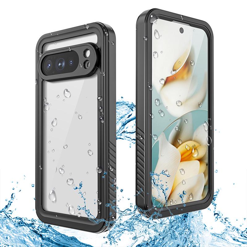 Google Pixel 10 PRO XL Waterproof Transparent Case - Full Coverage Protection