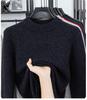 Men's 100% Pure Wool Round Neck Anti-Pilling Warm Pullover Sweater
